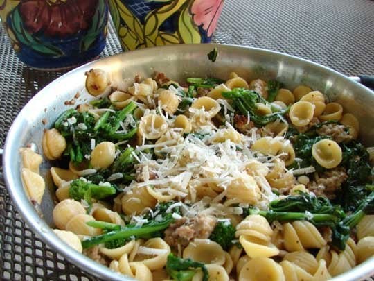 Orecchiette With Broccoli Rabe And Sausage