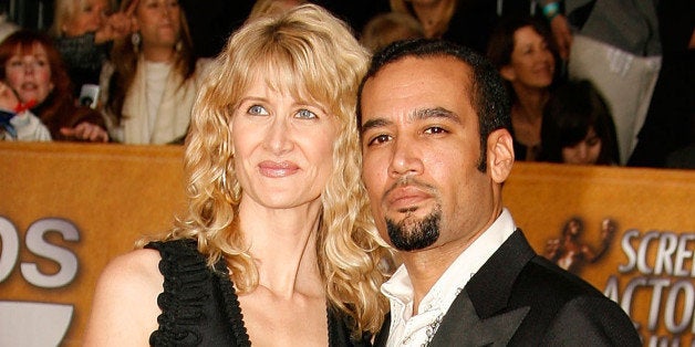 LOS ANGELES, CA - JANUARY 25: Actress Laura Dern and Musician Ben Harper arrive at the 15th Annual Screen Actors Guild Awards held at the Shrine Auditorium on January 25, 2009 in Los Angeles, California. (Photo by Jeff Vespa/WireImage) 