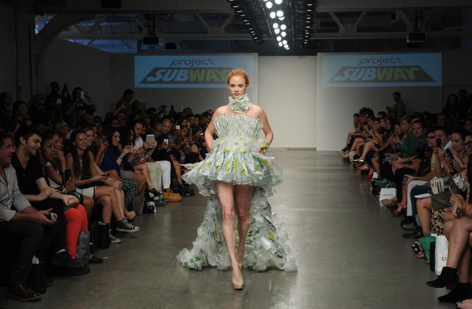 In Pictures: Subway brings fashion to fast food 