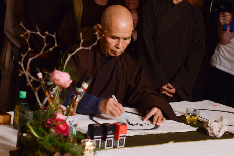 Zen master Thich Nhat Hanh participates in the International Conference on  Mindfulness in Education at UB - Current events - University of Barcelona