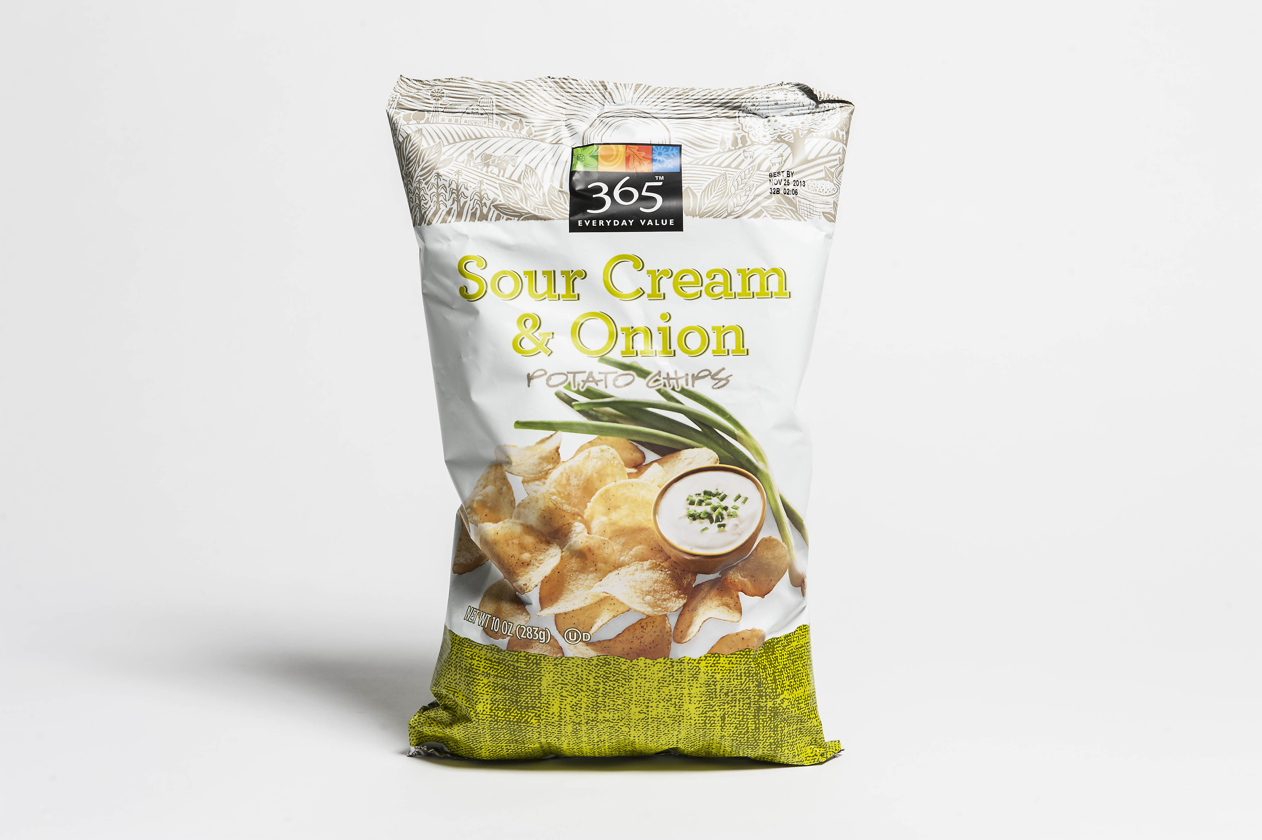 sour cream and onion chips