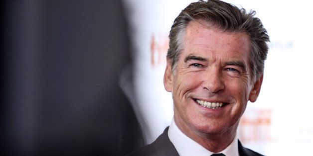 TORONTO, ON - SEPTEMBER 12: Actor Pierce Brosnan arrives at the 'Love Punch' premiere during the 2013 Toronto International Film Festival at Roy Thomson Hall on September 12, 2013 in Toronto, Canada. (Photo by Sarjoun Faour Photography/WireImage)