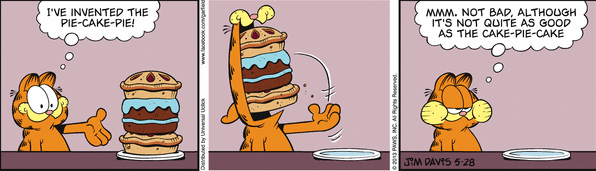 Garfield's Love For Food In Comic Strips (PHOTOS) | HuffPost Life