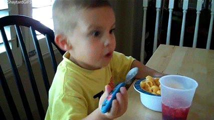 wallpapers Little Boy Cooking And Crying Gif gifs of kids eating are the best thing