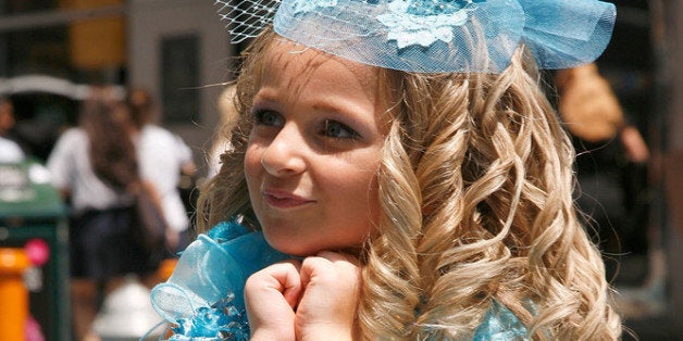 NEW YORK, NY - JUNE 14: Former 'Toddlers And Tiaras' star Isabella Barrett visits Times Square on June 14, 2012 in New York City. (Photo by Andy Kropa/Getty Images)