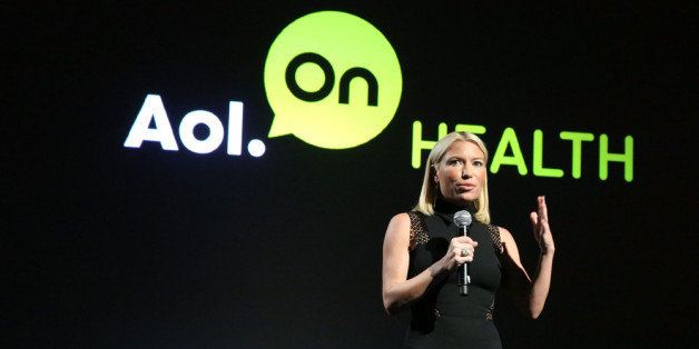 NEW YORK, NY - APRIL 30: Tracy Anderson speaks onstage at the AOL 2013 Digital Content NewFront on April 30, 2013 in New York City. (Photo by Rob Kim/Getty Images for AOL)
