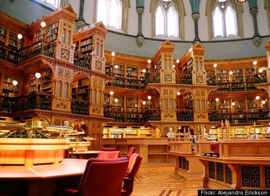 Canadian Library of Parliament in Ottawa