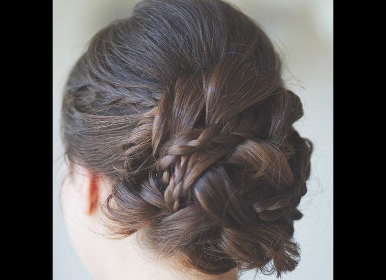 Woven Braided Updo