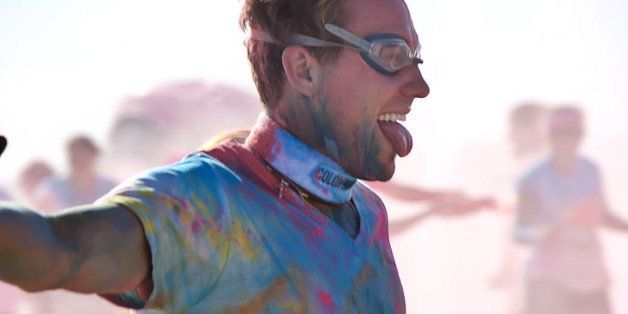 [UNVERIFIED CONTENT] This man was one of the runners at the Color Run during the 2012 race in Colorado Springs.