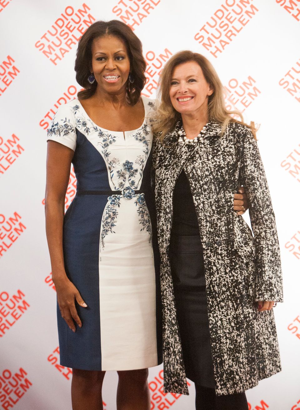 Michelle Obama & Valerie Trierweiler, "first lady" of France