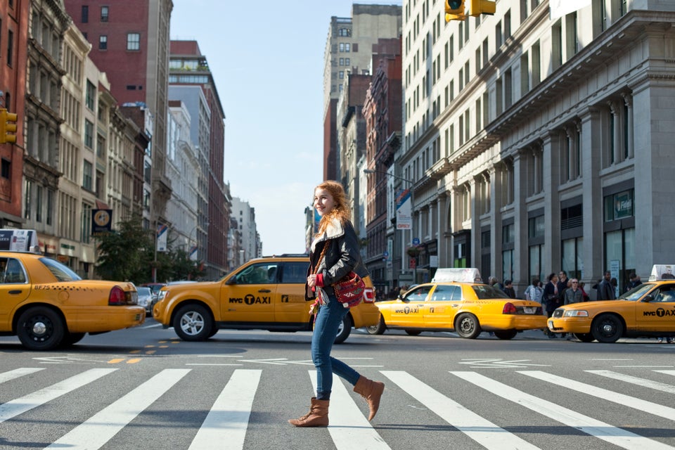 New Yorkers walk everywhere