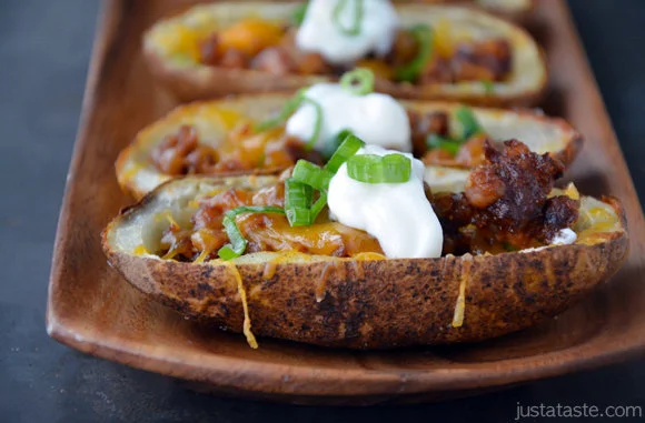 Ready For A Next Level Potato Skins Recipe Photos Huffpost Life