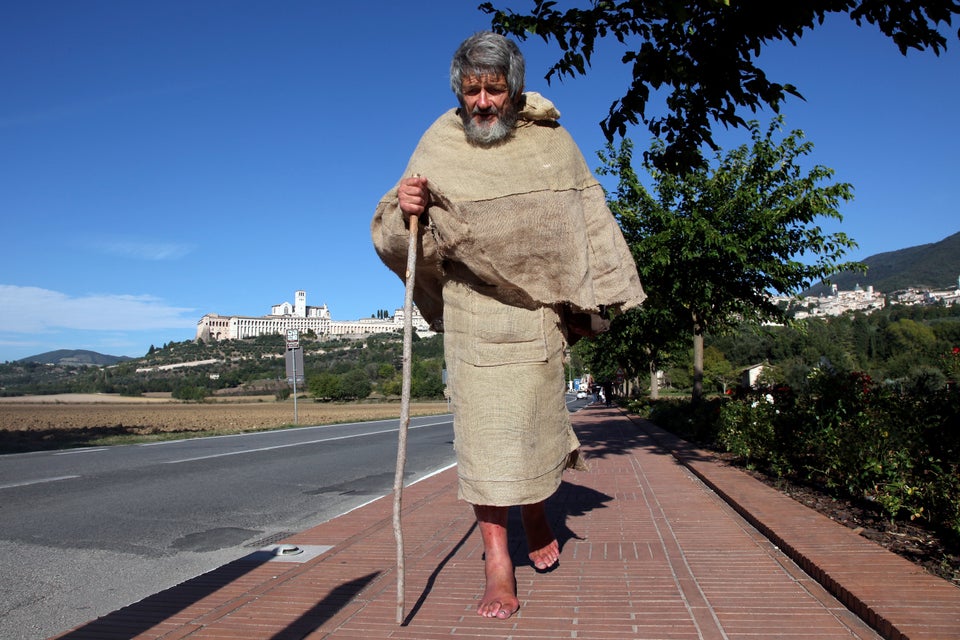 Preparation In Assisi Before Pope Francis' Visit