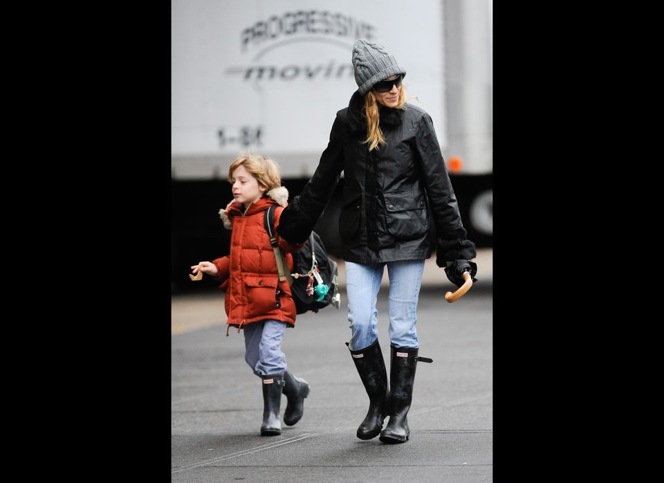 Sarah Jessica Parker and her son, James