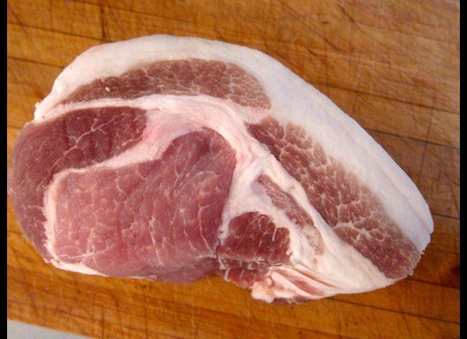 Boneless Pork Blade Roast, Brined For 36 Hours