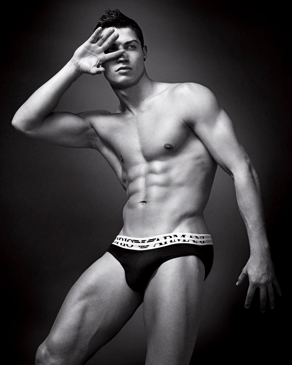 Cristiano Ronaldo Models New Undies