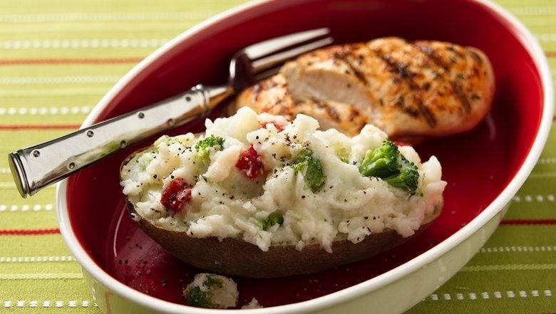 Broccoli-Stuffed Potatoes