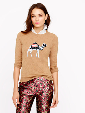 J. Crew Camel sweater