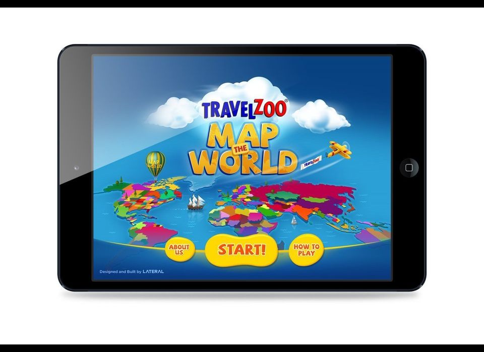 Travelzoo's Map the World iPad App for Kids
