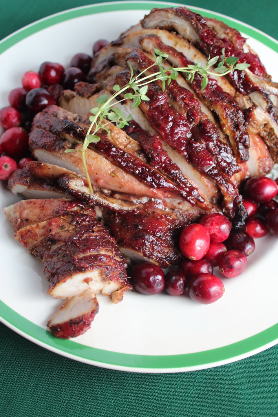 Cranberry-Glazed Turkey Breast