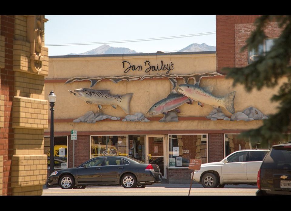 Dan Bailey's Fly Shop in Livingston, Montana