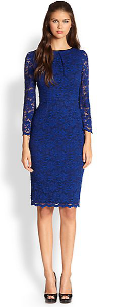 ABS Lace Sheath Dress