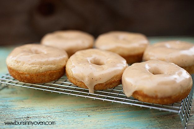 Brown Butter Glazed Cinnamon Donuts