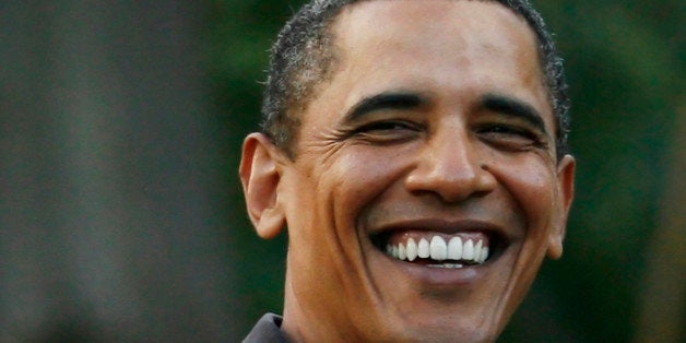 HONOLULU, HAWAII - JANUARY 3: U.S. President Barack Obama smiles as he and the First Family walk through the Honolulu Zoo January 3, 2009 in Honolulu, Hawaii. Obama and his family are spending the holidays in his native Hawaii. (Photo by Kent Nishimura-Pool/Getty Images)