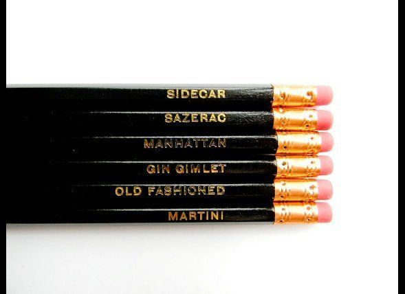 Classic Cocktails Pencils