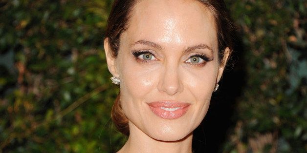 HOLLYWOOD, CA - NOVEMBER 16: Actress Angelina Jolie arrives at The Board Of Governors Of The Academy Of Motion Picture Arts And Sciences' Governor Awards at Dolby Theatre on November 16, 2013 in Hollywood, California. (Photo by Jon Kopaloff/FilmMagic)