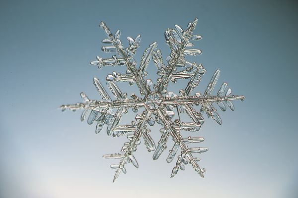 The formation and classification snowflakes