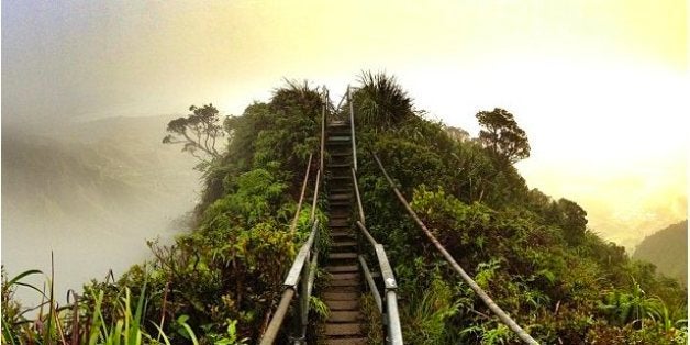 Stairway To Heaven Hike Is Totally Epic Totally Illegal And Totally Beautiful Huffpost Life