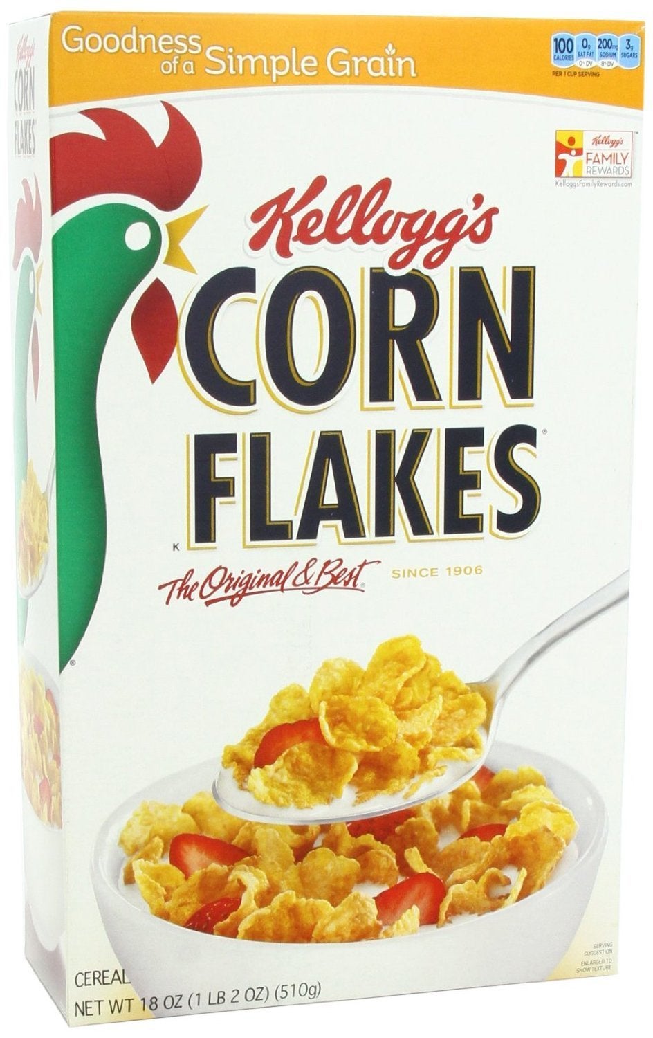 Corn Flakes Breakfast Cereal - 18oz - Kellogg's : Target, corn flakes