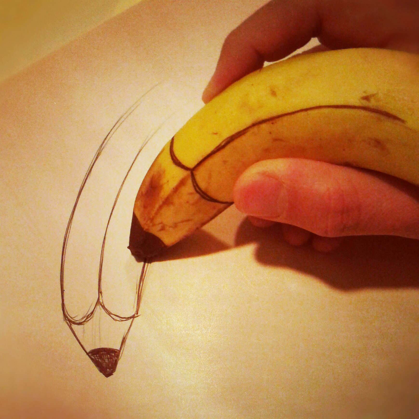 Нарисовать банан три д