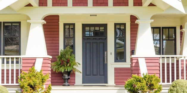 entrance of a house in...