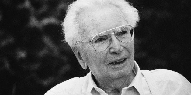 UNSPECIFIED - CIRCA 1994: Portrait of austrian psychologist Viktor Frankl, Photograph, 1994 (Photo by Imagno/Getty Images) [Portr?t Viktor Frankl, Photographie, 1994]