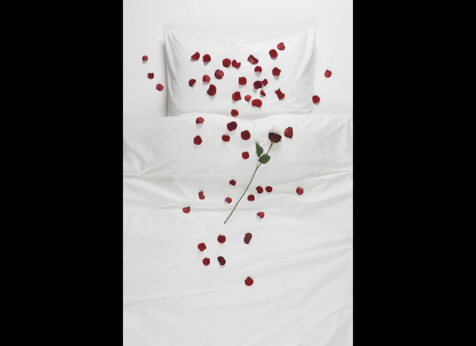 Rose Petals in the Bed or Bath