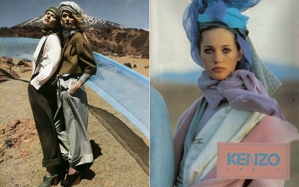 Chloé F/W 2006 and Kenzo F/W 1985