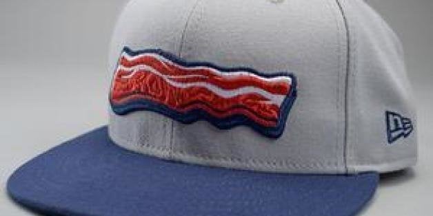 Lehigh Valley IronPigs, Phillies Crispy Bacon Blue Ice Cream Sundae Helmet  Cup.