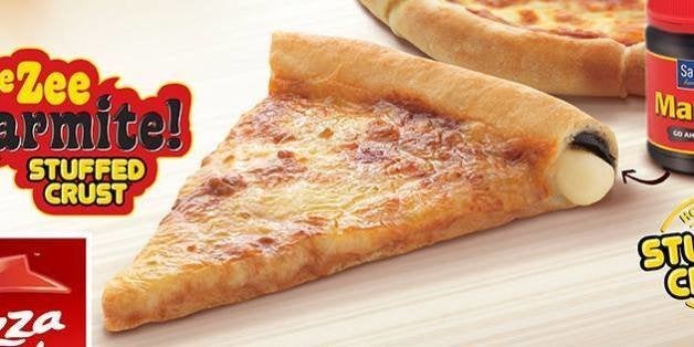 Pizza Hut New Zealand Releases Marmite Stuffed Crust Pizza Huffpost Life