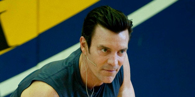 WASHINGTON, DC -APRIL 22: Fitness instructor Tony Horton is in DC to teach a few classes on military bases, capitol hill a