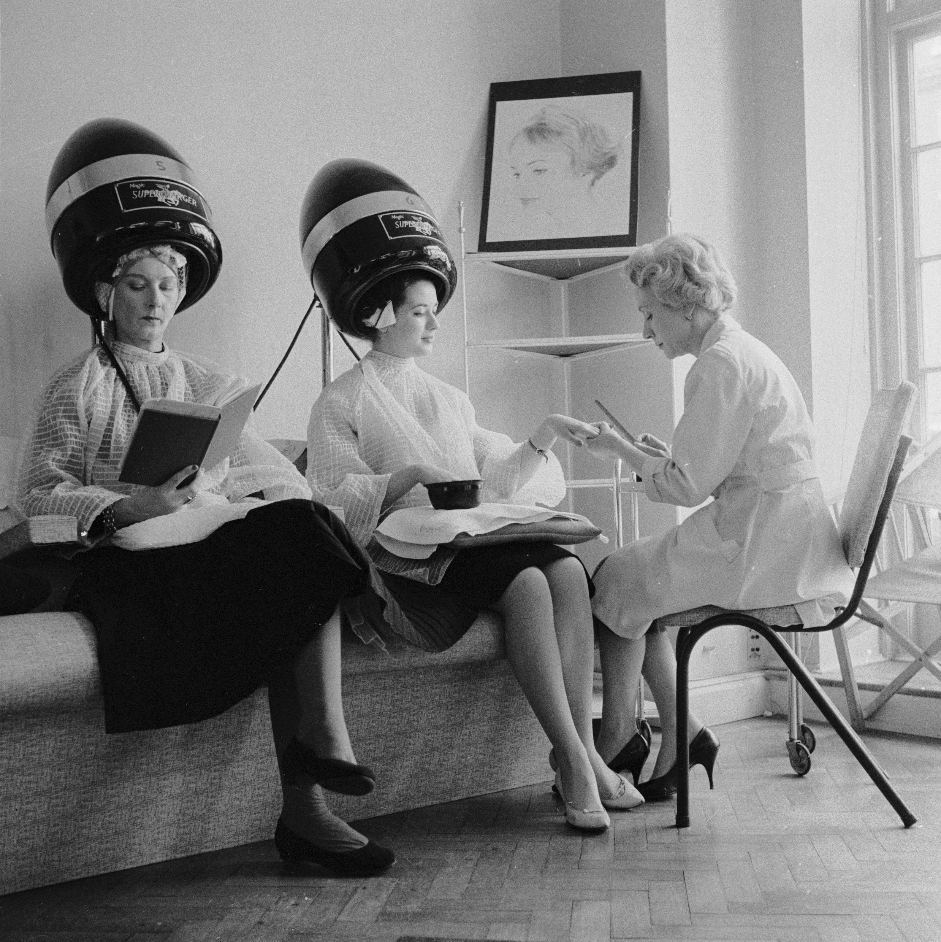 old school hair dryer