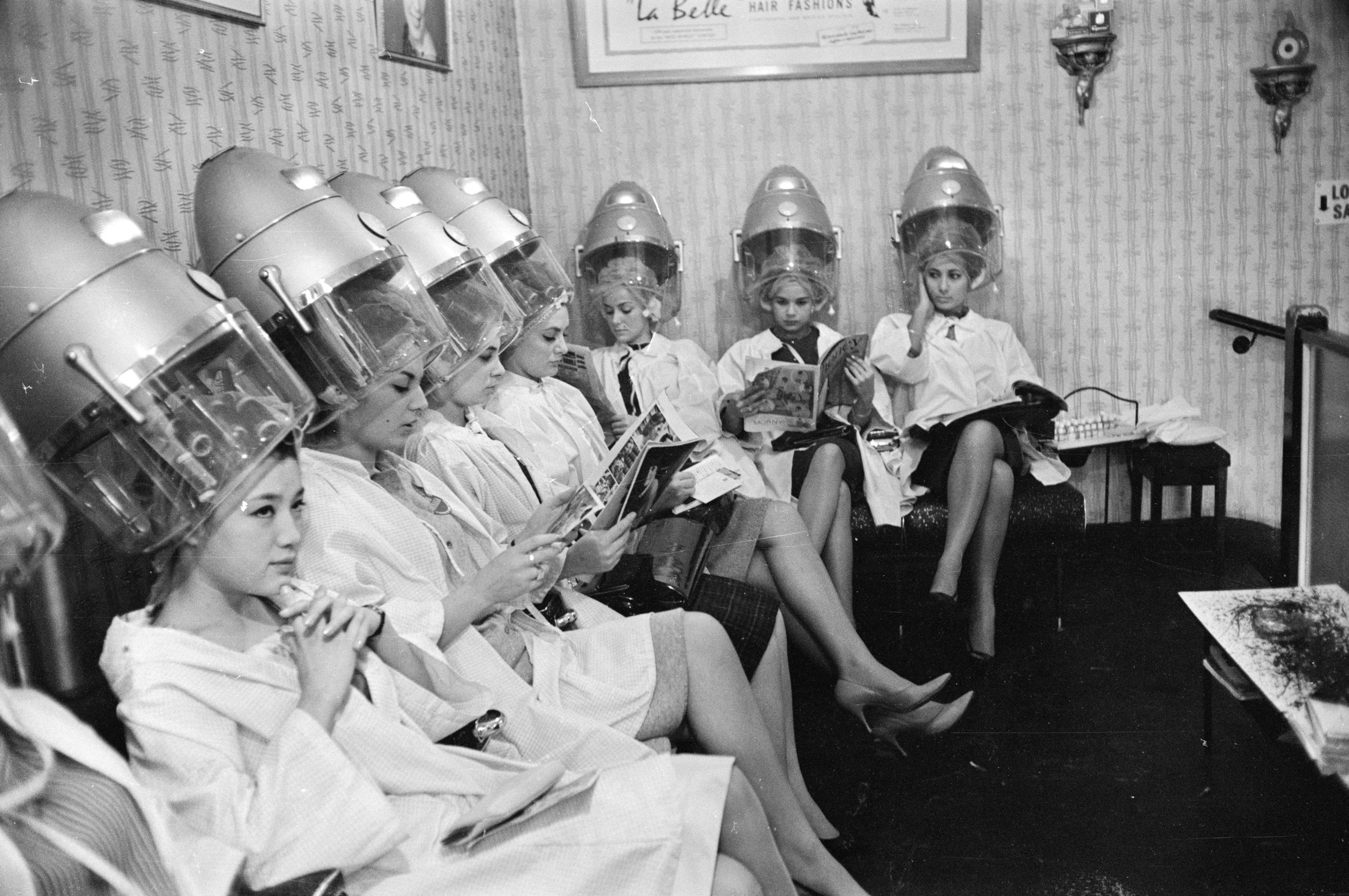 old school hair dryer