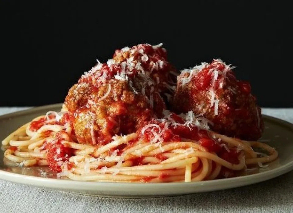 Meatball Master Pasta Food Spaghetti Meatballs Sticker