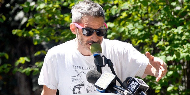 NEW YORK, NY - MAY 03: Adam Horovitz of The Beastie Boys attends the renaming of Palmetto Playground as Adam Yauch Park on May 3, 2013 in the Brooklyn borough of New York City. Beastie Boy Adam Yauch died of salivary gland cancer on Friday, May 4, 2012 at the age of 47. (Photo by Daniel Zuchnik/Getty Images)