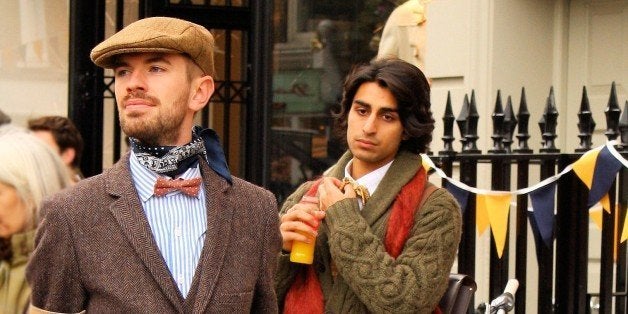 Retro Men's Fashion in London, UK