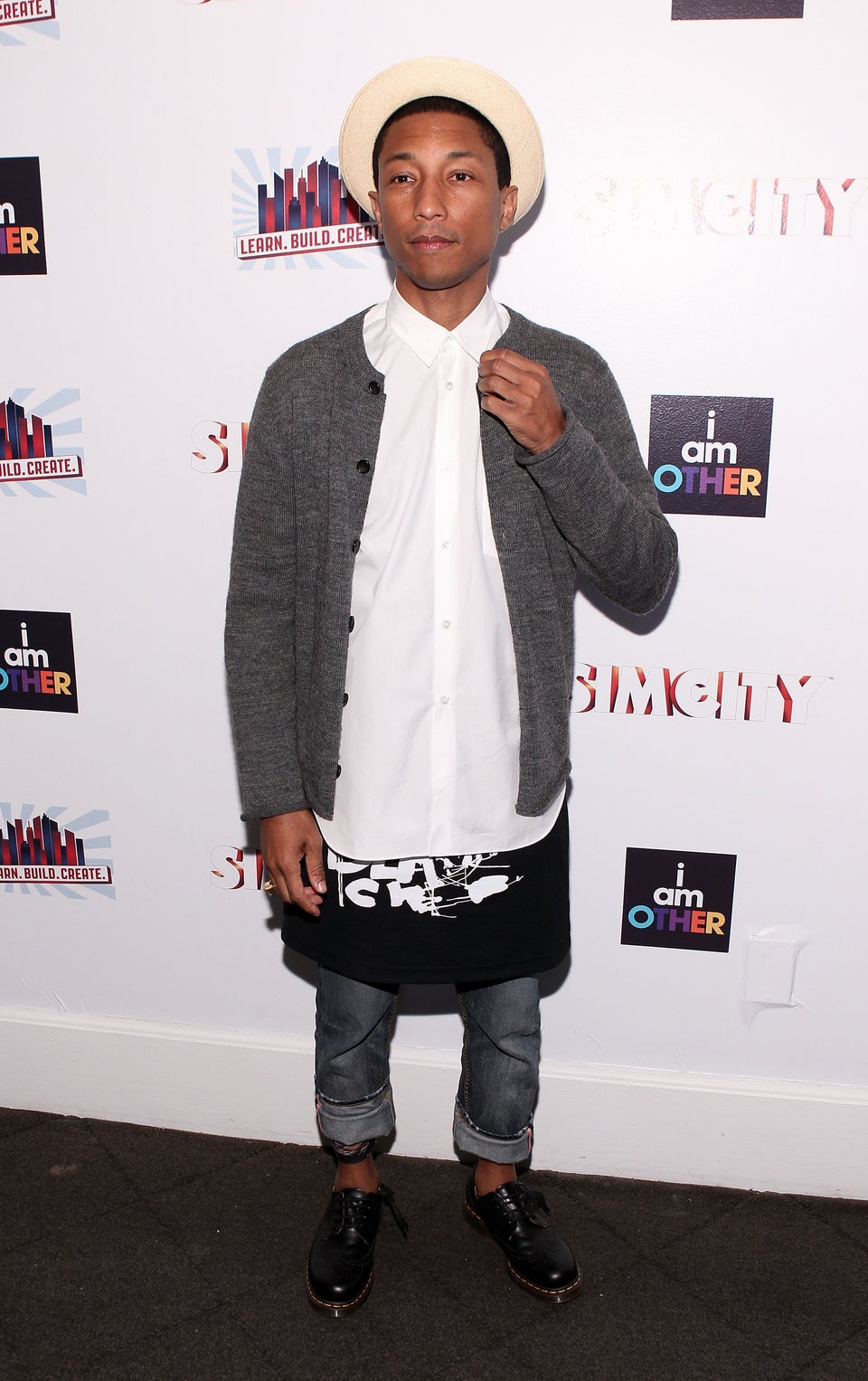 41 Outfits That Prove Pharrell's Style Is Out Of This World