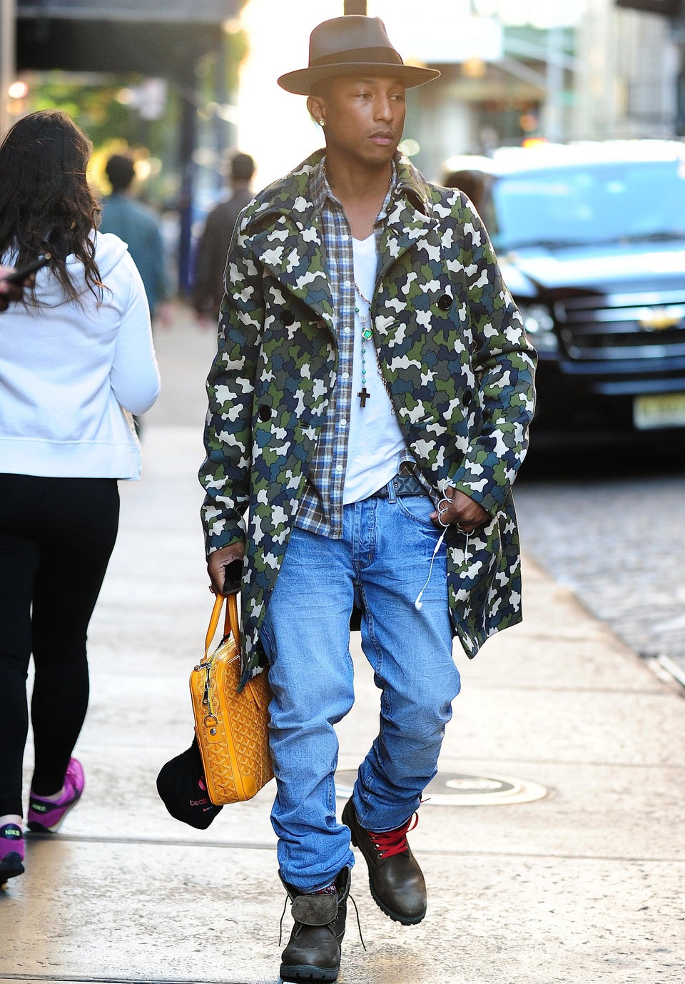 41 Outfits That Prove Pharrell's Style Is Out Of This World