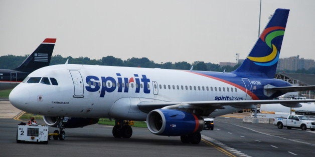 Spirit Airlines Airbus A319-132 (N533NK) at Ronald Reagan Washington National Airport (DCA), Arlington, VA- - - - -Blogged by Online Reputation Management ("Lowering Expectations and Embracing a Bad Reputation" by Rebecca Kelley - January 25, 2013) at www.reputationmanagement.com/lowering-expectations-and-em...Blogged by Huff Post Business Japan ("????LCC??????????LCC?????????????" - December 25, 2013) at www.huffingtonpost.jp/2013/12/24/super-lcc_n_4499745.html