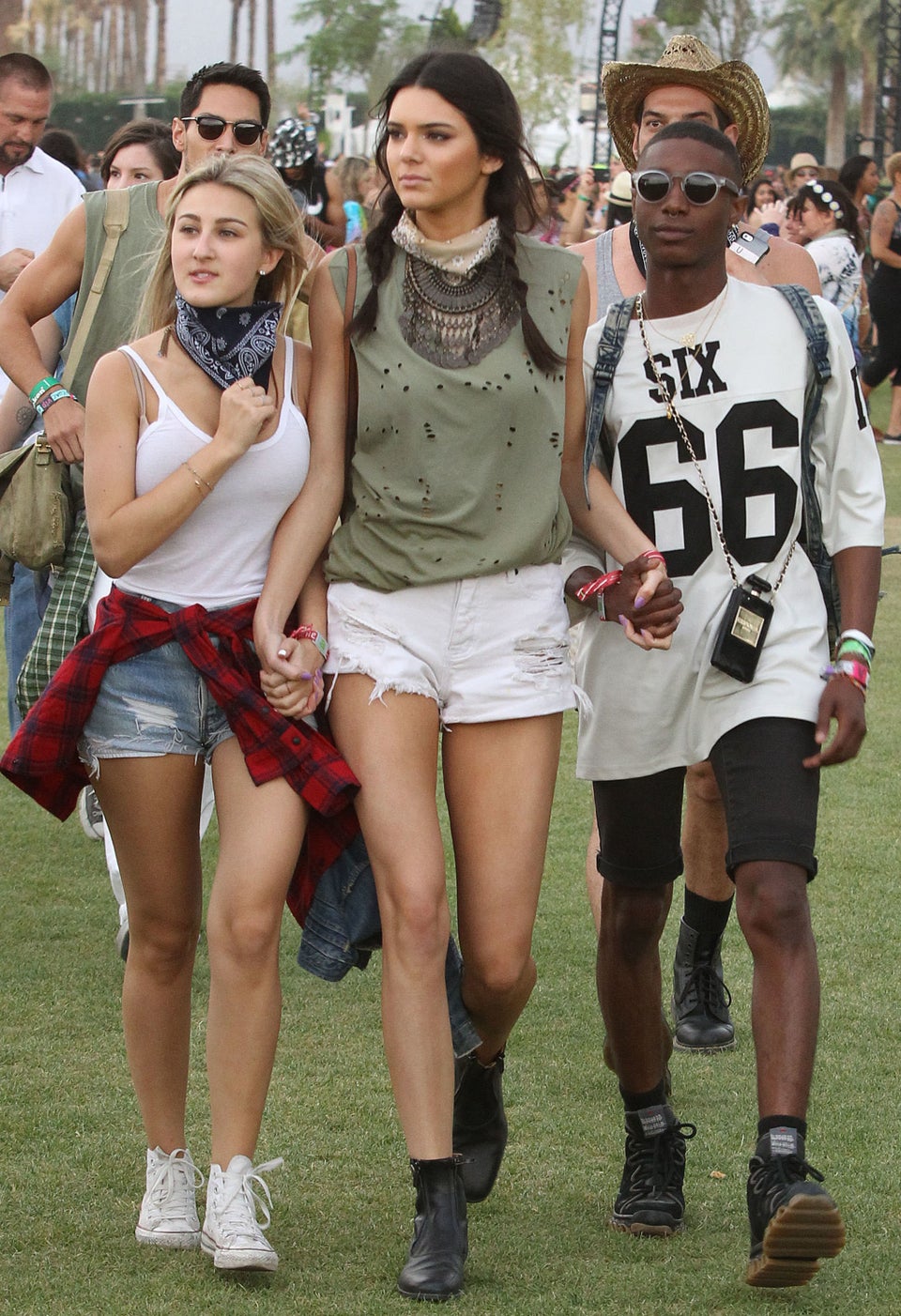 Both Kendall Jenner and Kylie Jenner Ran Into Their Exes at Coachella